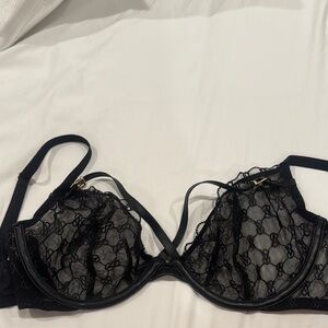 Victoria's Secret Black Lace Bra 34D